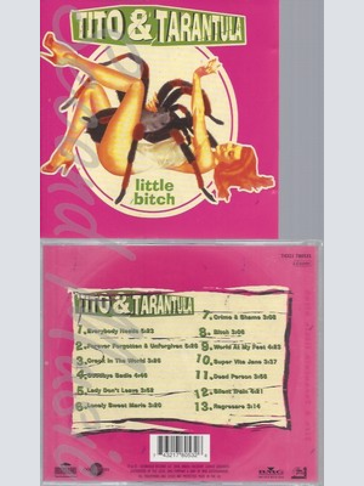 CD--TITO & TARANTULA--LITTLE BITCH