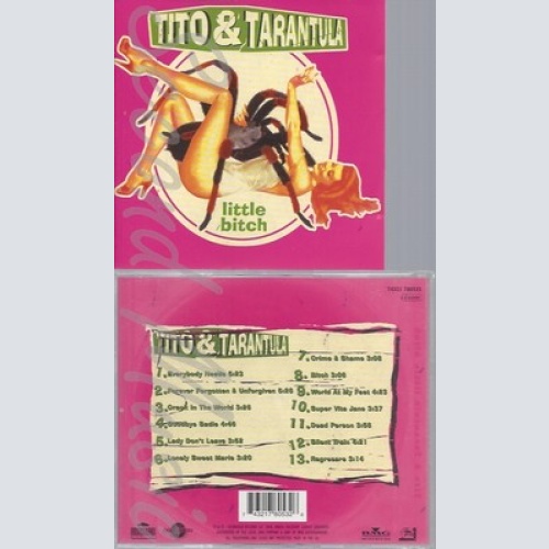 CD--TITO & TARANTULA--LITTLE BITCH