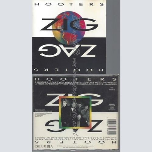 CD--THE HOOTERS--ZIG ZAG