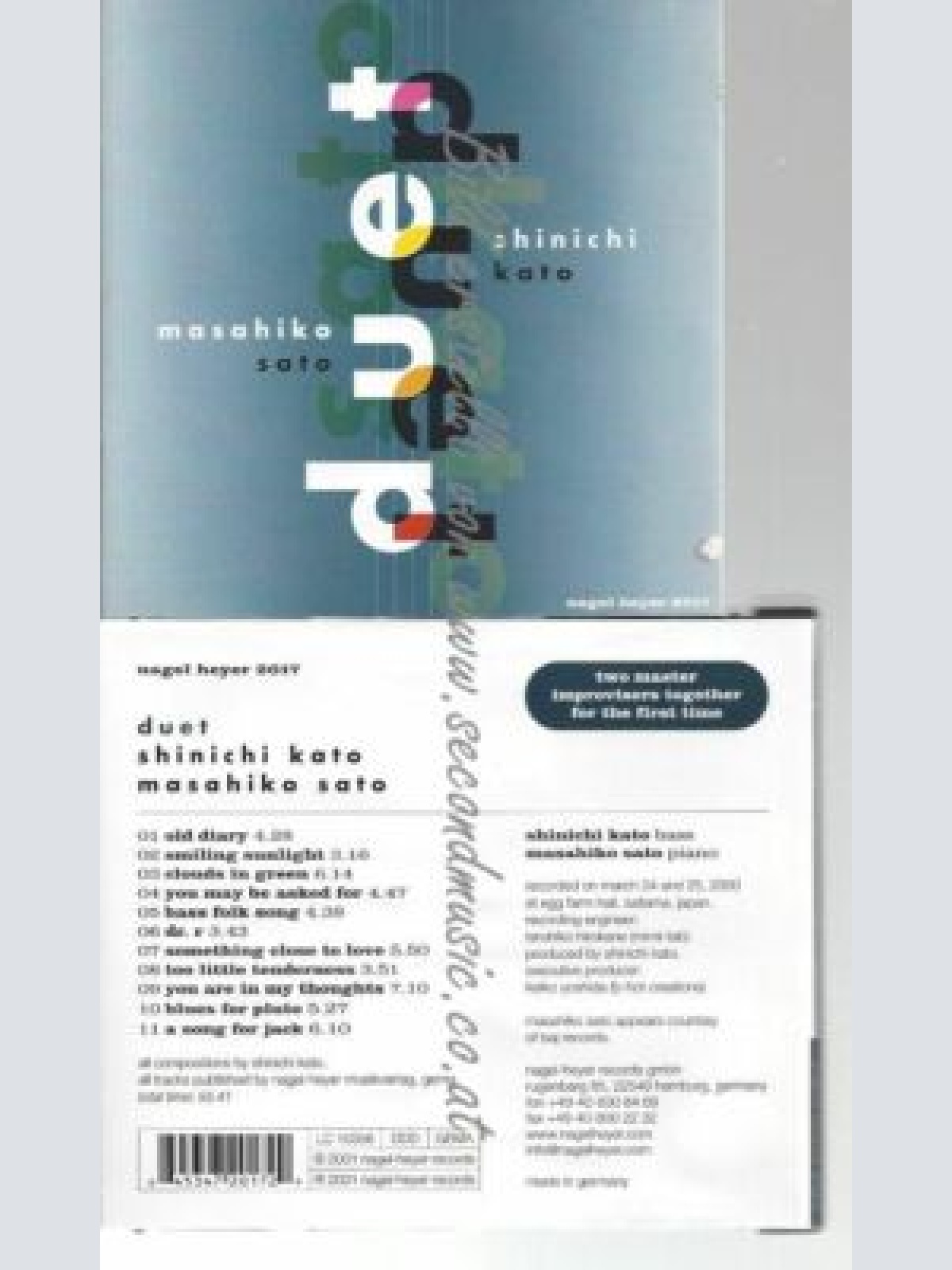 CD--SHINICHI KATO | --DUET