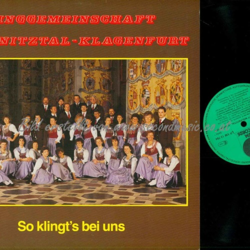 LP--Singgemeinschaft Wölfnitztal - Klagenfurt – So Klingt's Bei Uns   // NM