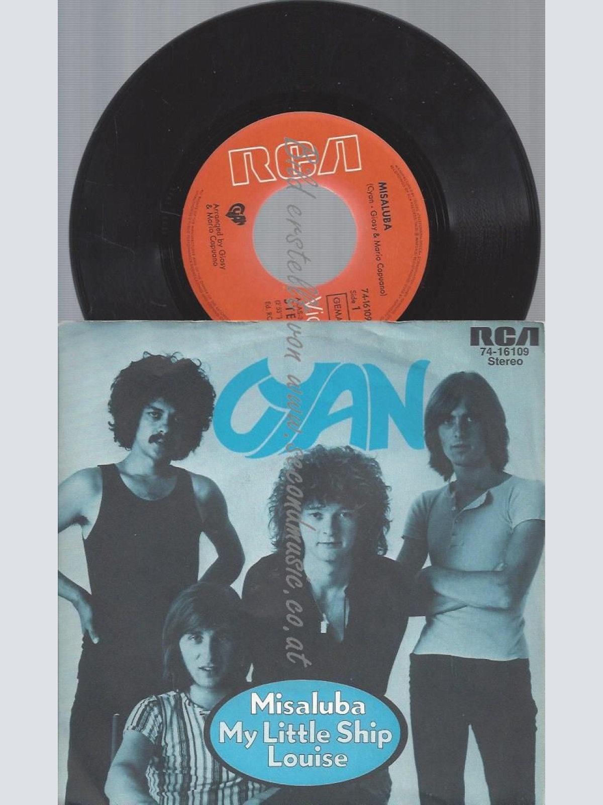 7"  Cyan  Misaluba