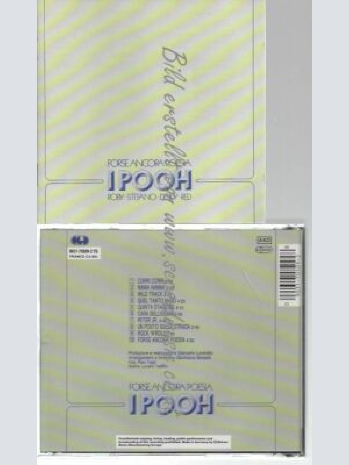 CD--POOH UND I POOH | --FORSE ANCORA POESIA