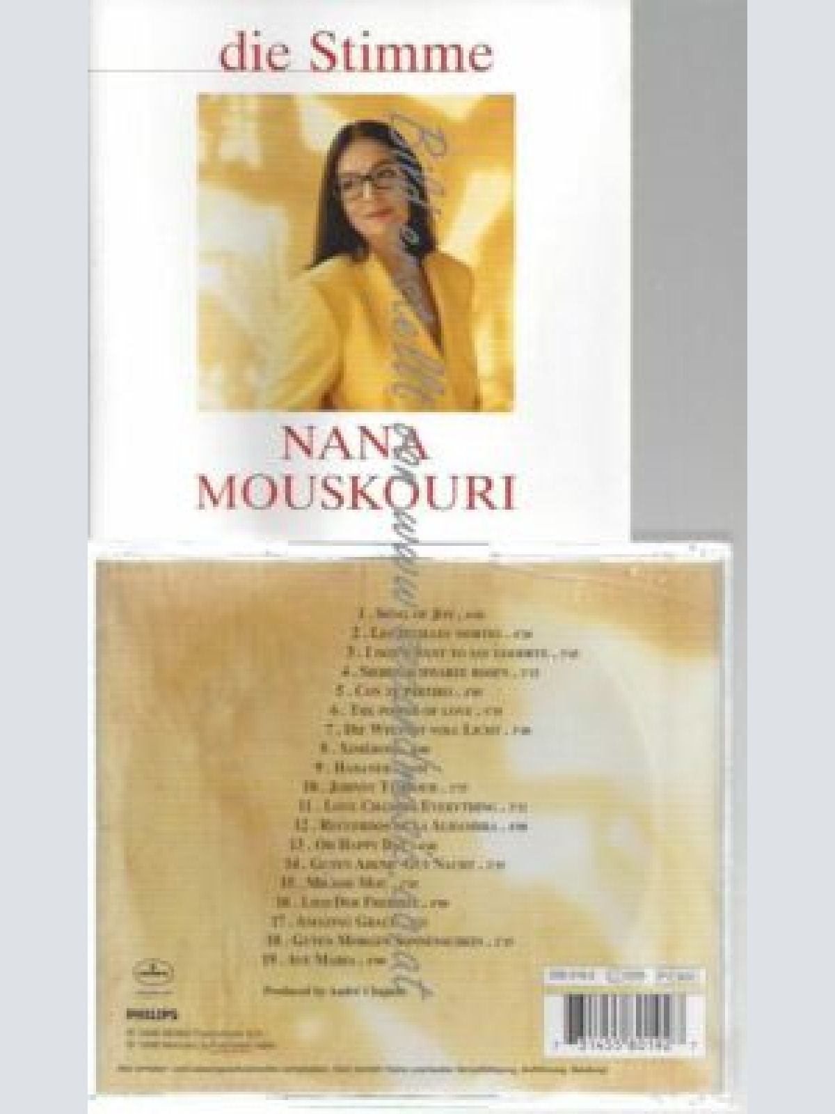 CD--NANA MOUSKOURI | --DIE STIMME
