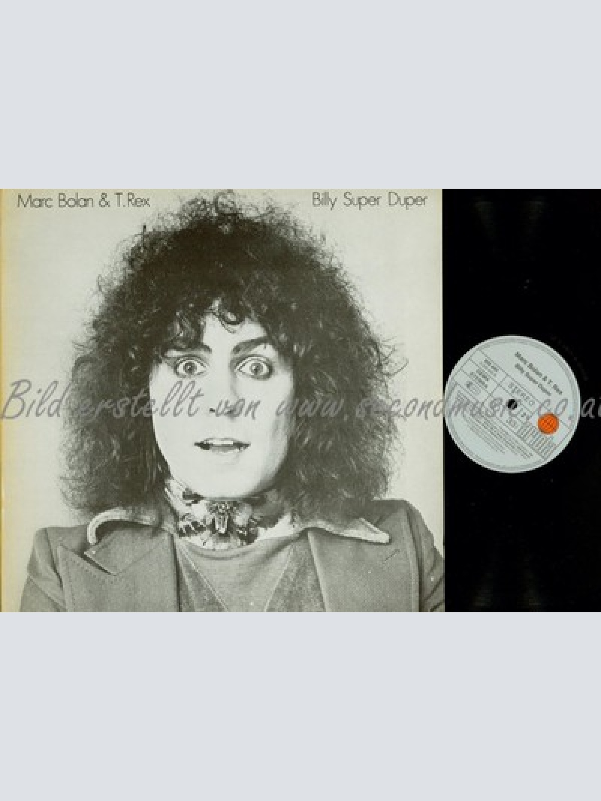 LP--MARC BOLAN & T REX--BILLY SUPER DUPER