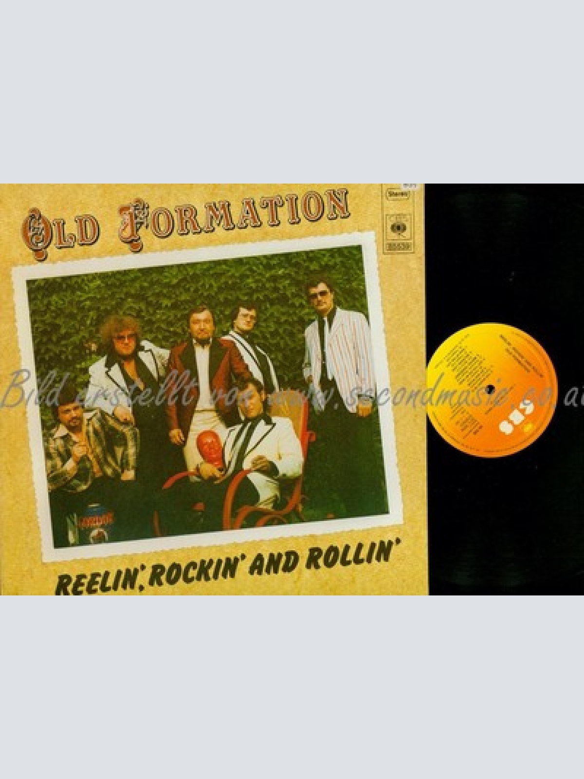 LP--OLD FORMATION--REELIN ROCKIN AND ROLLIN
