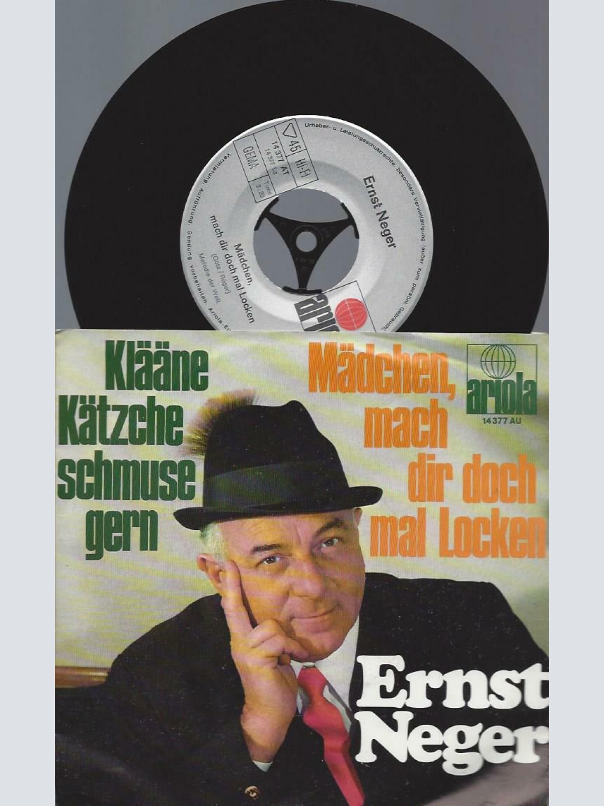 7" Ernst Neger – Mädchen, Mach Dir Doch Mal Locken