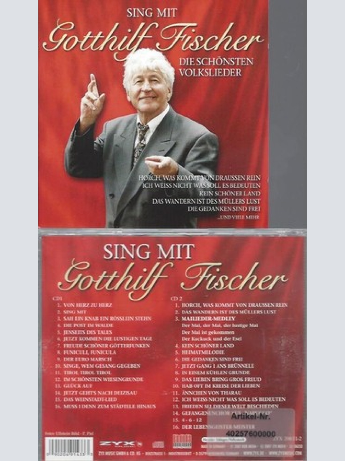 CD   Sing mit   Gotthilf Fischer