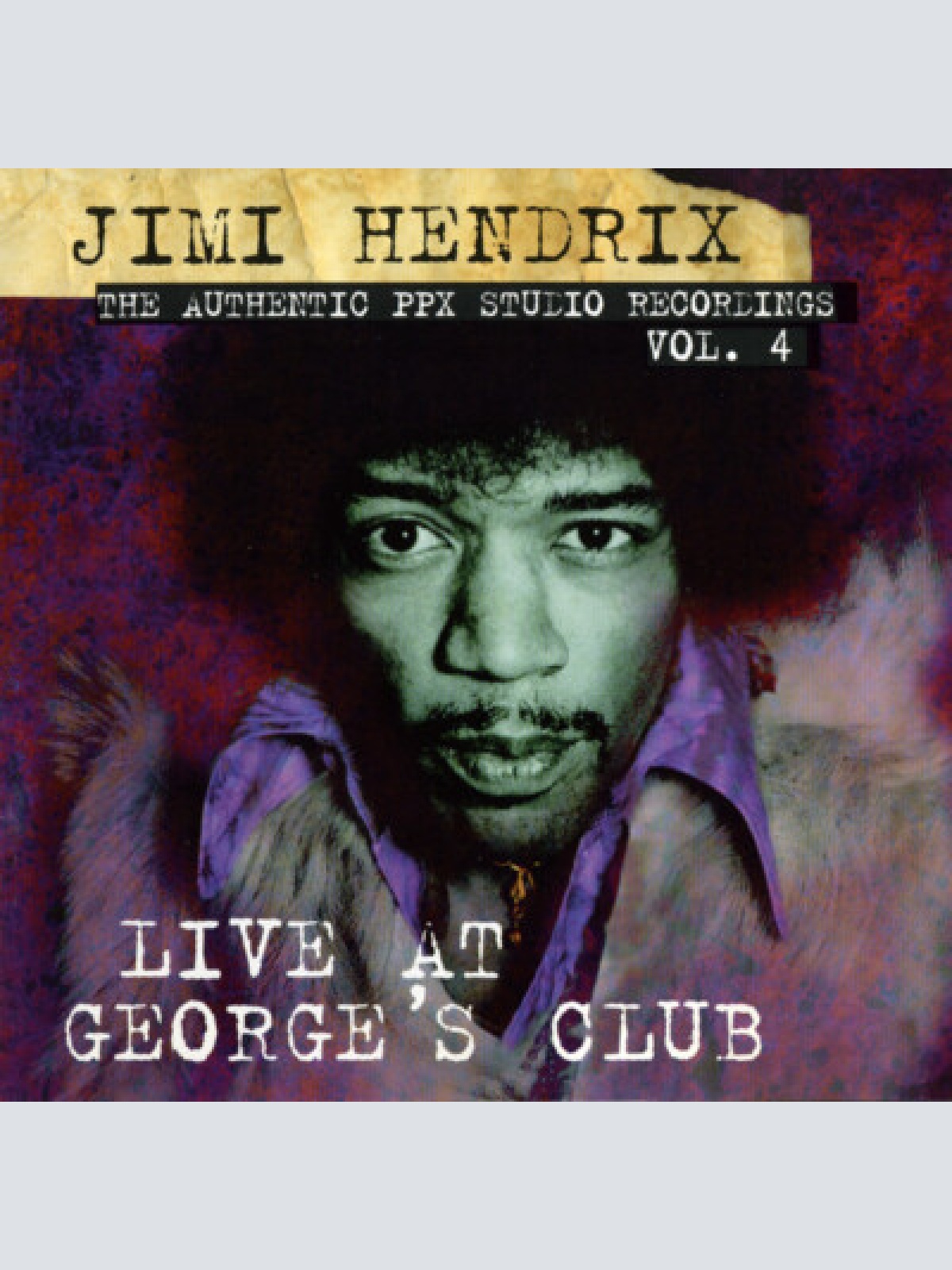 CD, Album, RM Jimi Hendrix - Live At George's Club