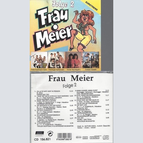CD    Frau Meier - Folge 2 Heimatland Trio   Peter Kaufmann Quintett