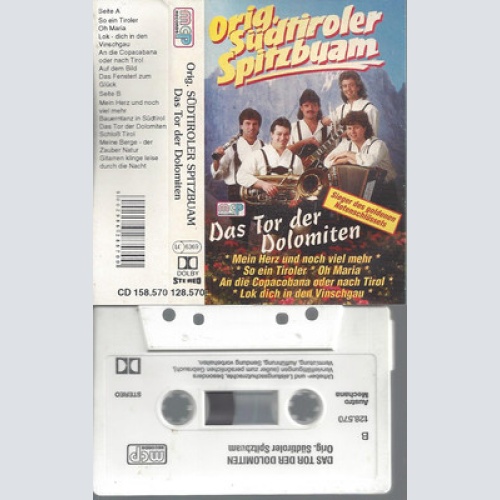 MC--ORIG SÜDTIROLER SPITZBUAM--DAS TOR DER DOLOMITEN