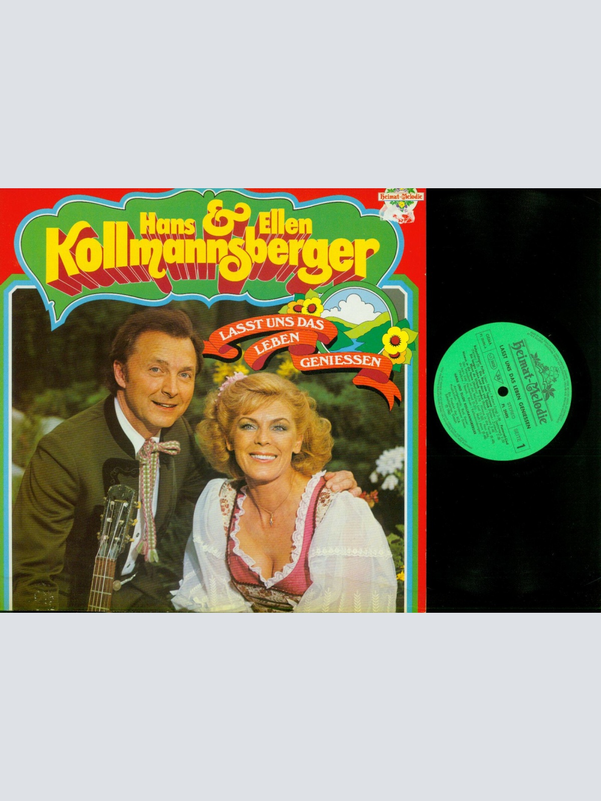 LP--Hans Und Ellen Kollmannsberger-- Lasst uns das Leben geniessen   //NM