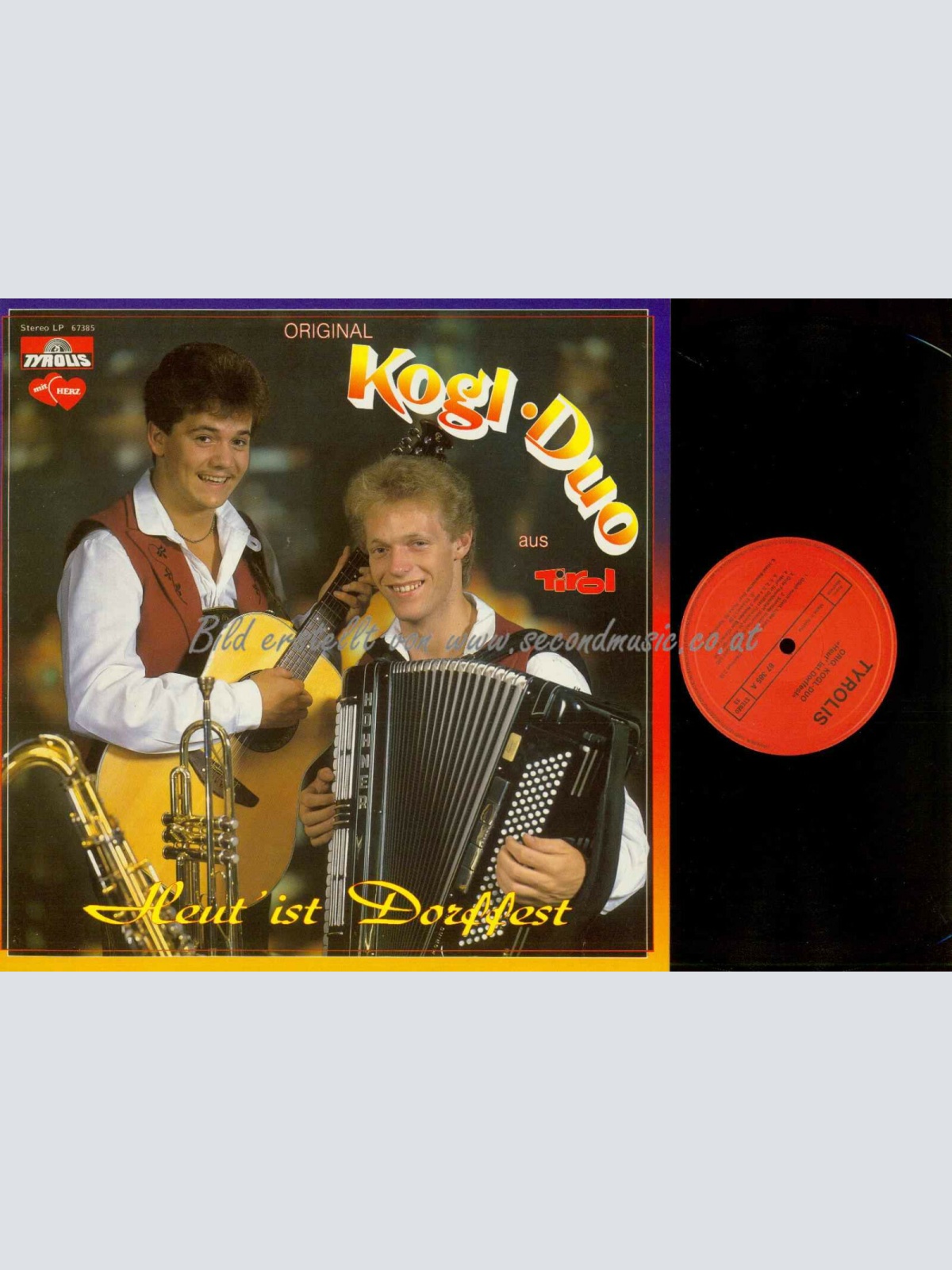 LP-- Original Kogl-Duo – Heut' Ist Dorffest  /NM