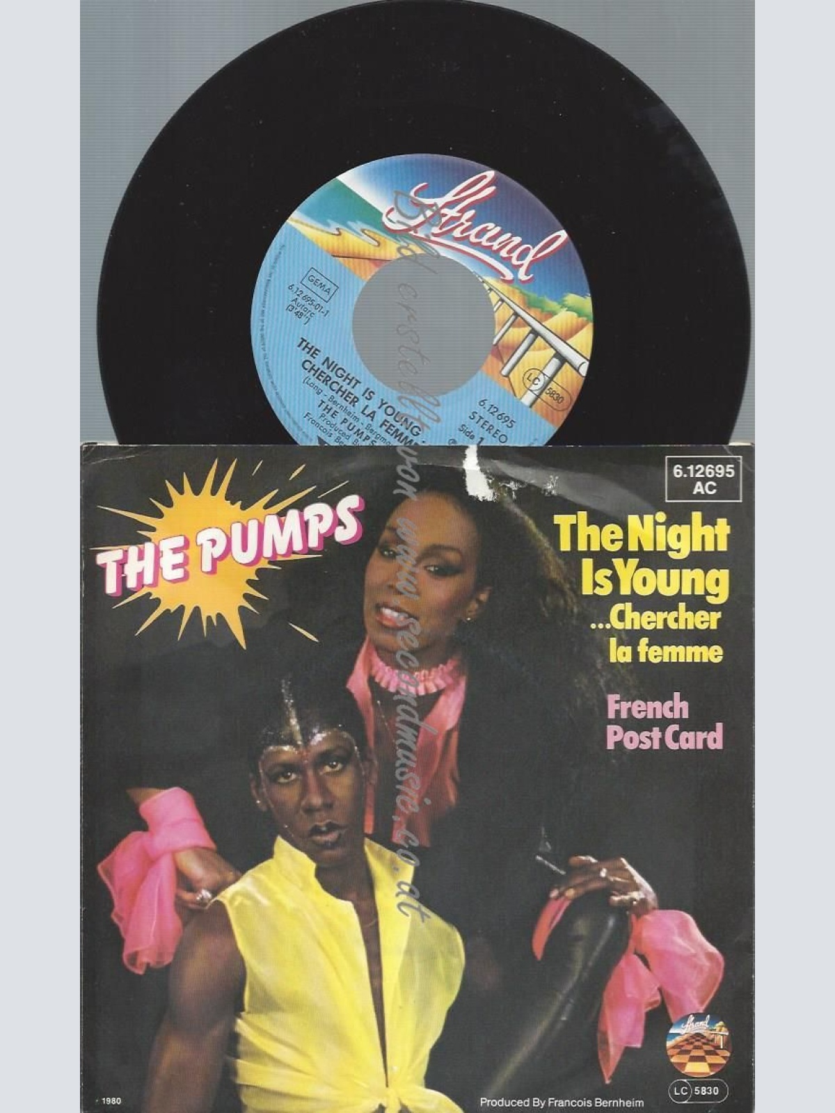 7"  The Pumps – The Night Is Young