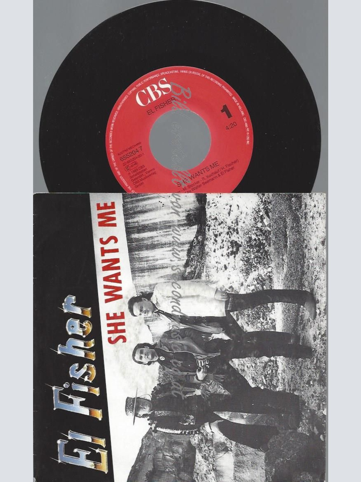 7"  El Fisher  She Wants Me