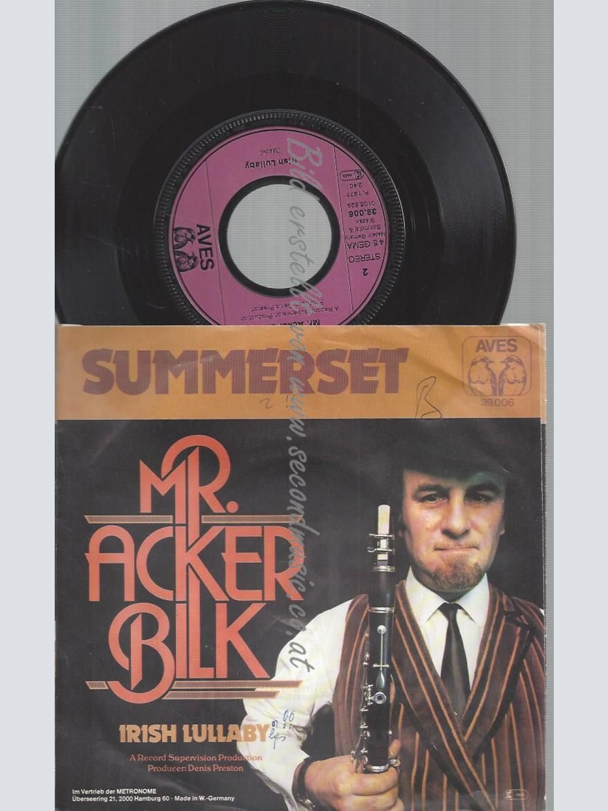 7"  MR ACKER BILK SUMMERSET