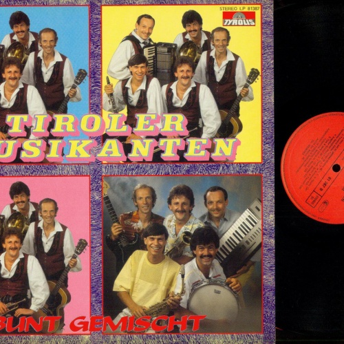 LP--Tiroler Musikanten -- Bunt Gemischt   //NM