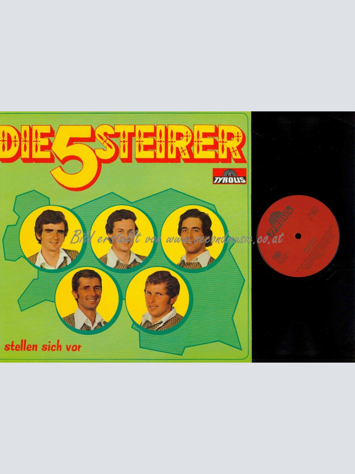 LP--Die 5 Steirer – Stellen Sich Vor  /NM