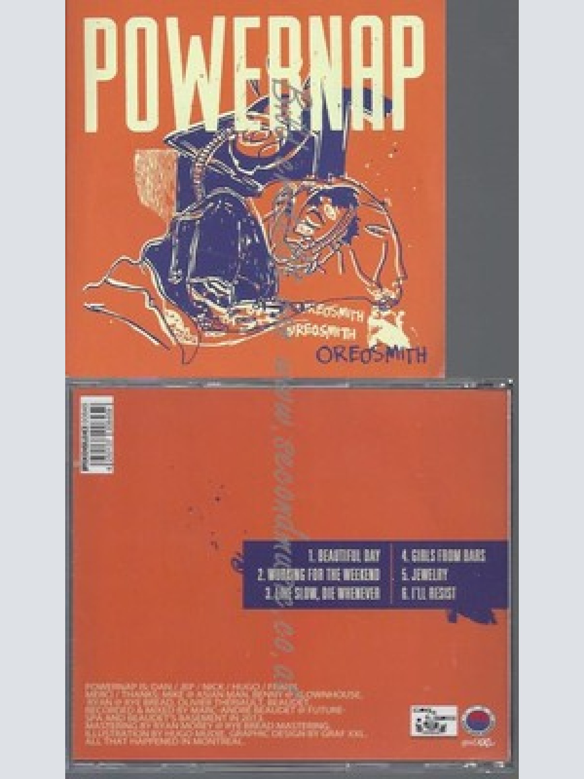 CD--POWERNAP--OREOSMITH EP