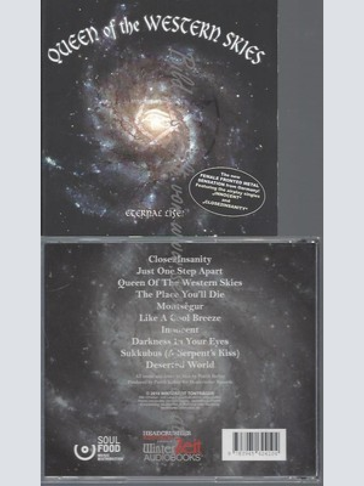 CD--QUEEN OF THE WESTERN SKIES--ETERNAL LIFE?