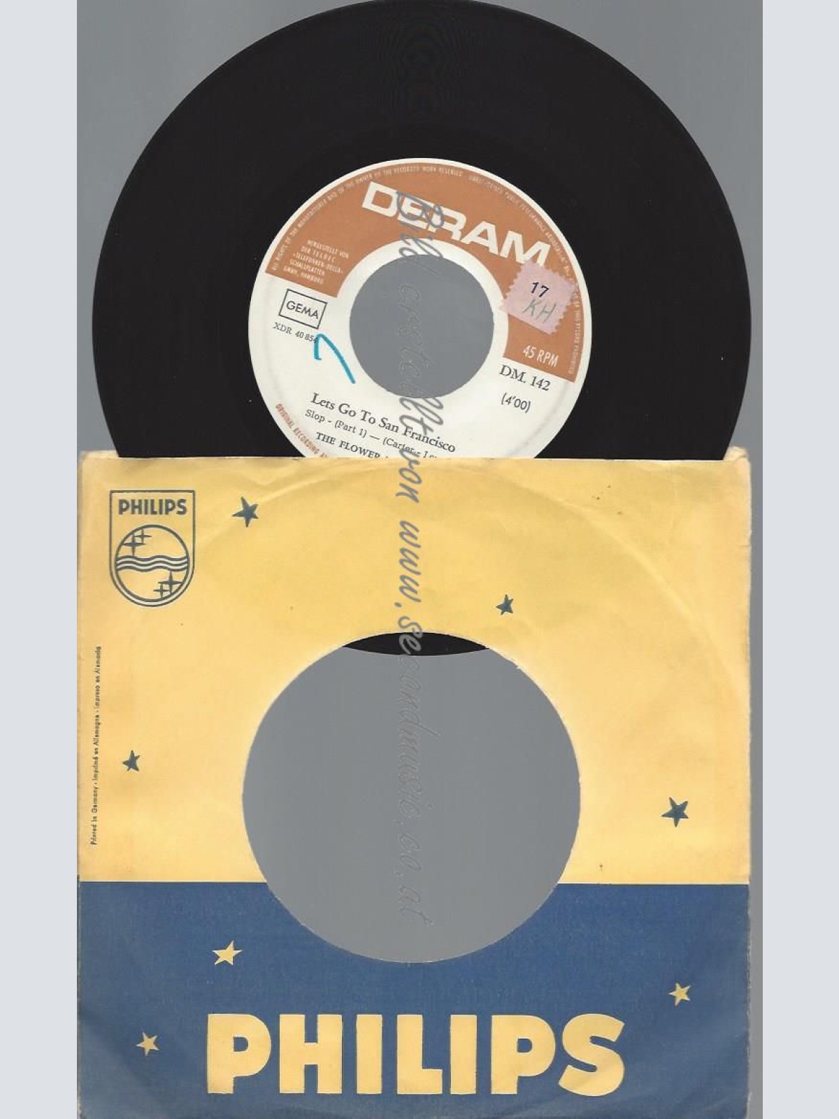 7"  The Flower Pot Men  Let's Go To San Francisco