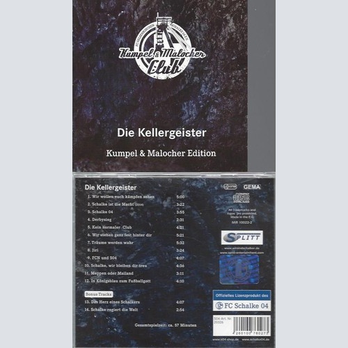 CD  Kumpel & Malocher Edition //  die Kellergeister