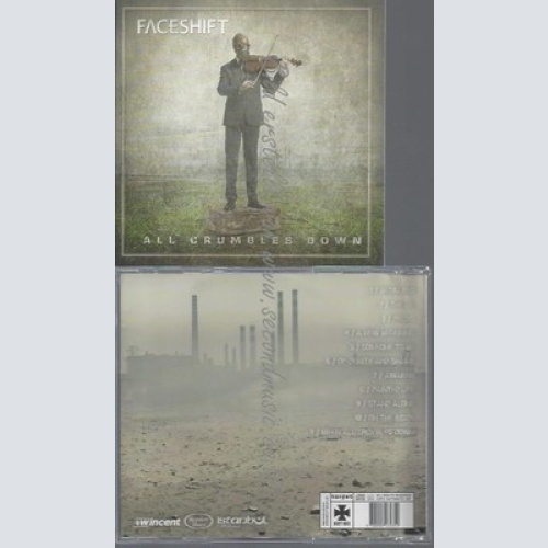 CD--FACESHIFT--ALL CRUMBLES DOWN
