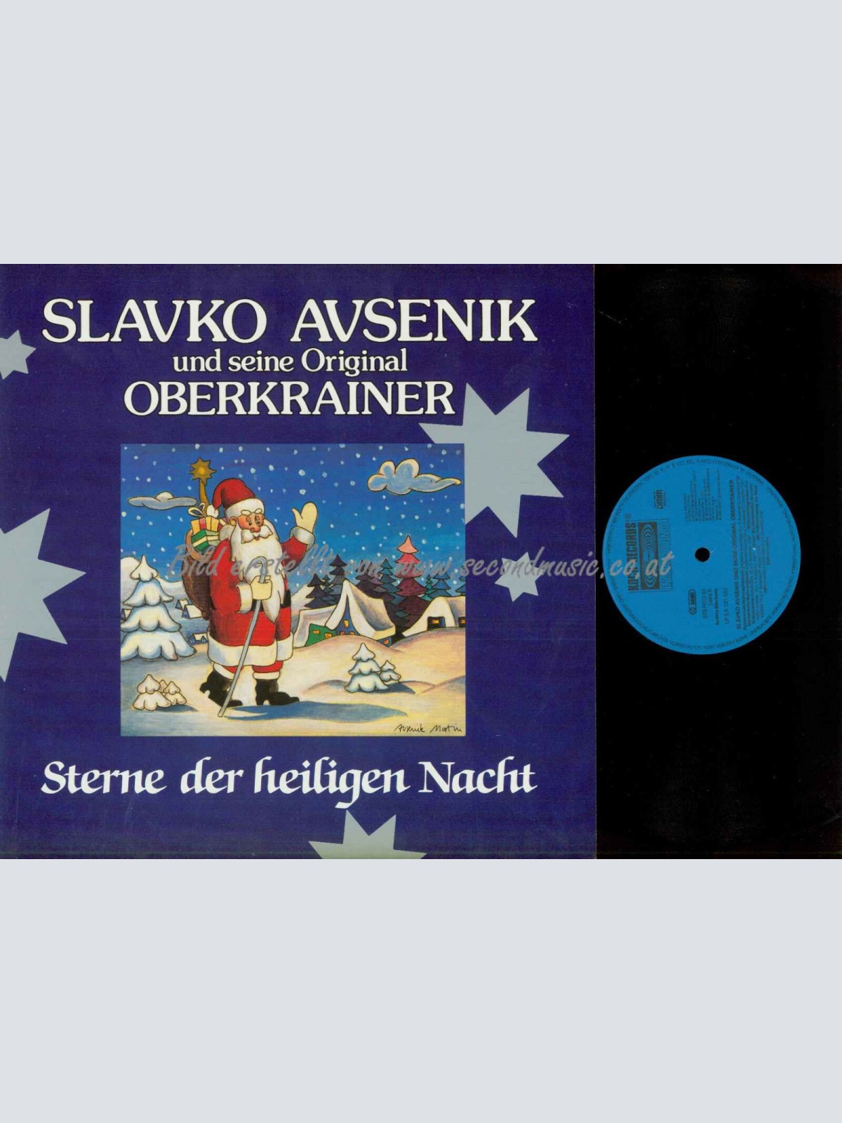 LP-- Slavko Avsenik   Original Oberkrainer – Sterne Der Heiligen Nacht   /NM