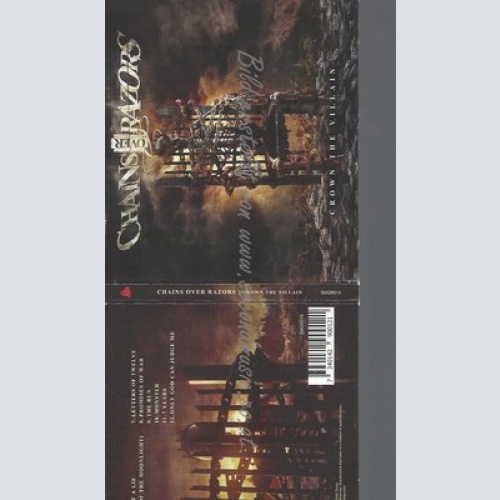 CD--CHAINS OVER RAZORS--CROWN THE VILLAIN