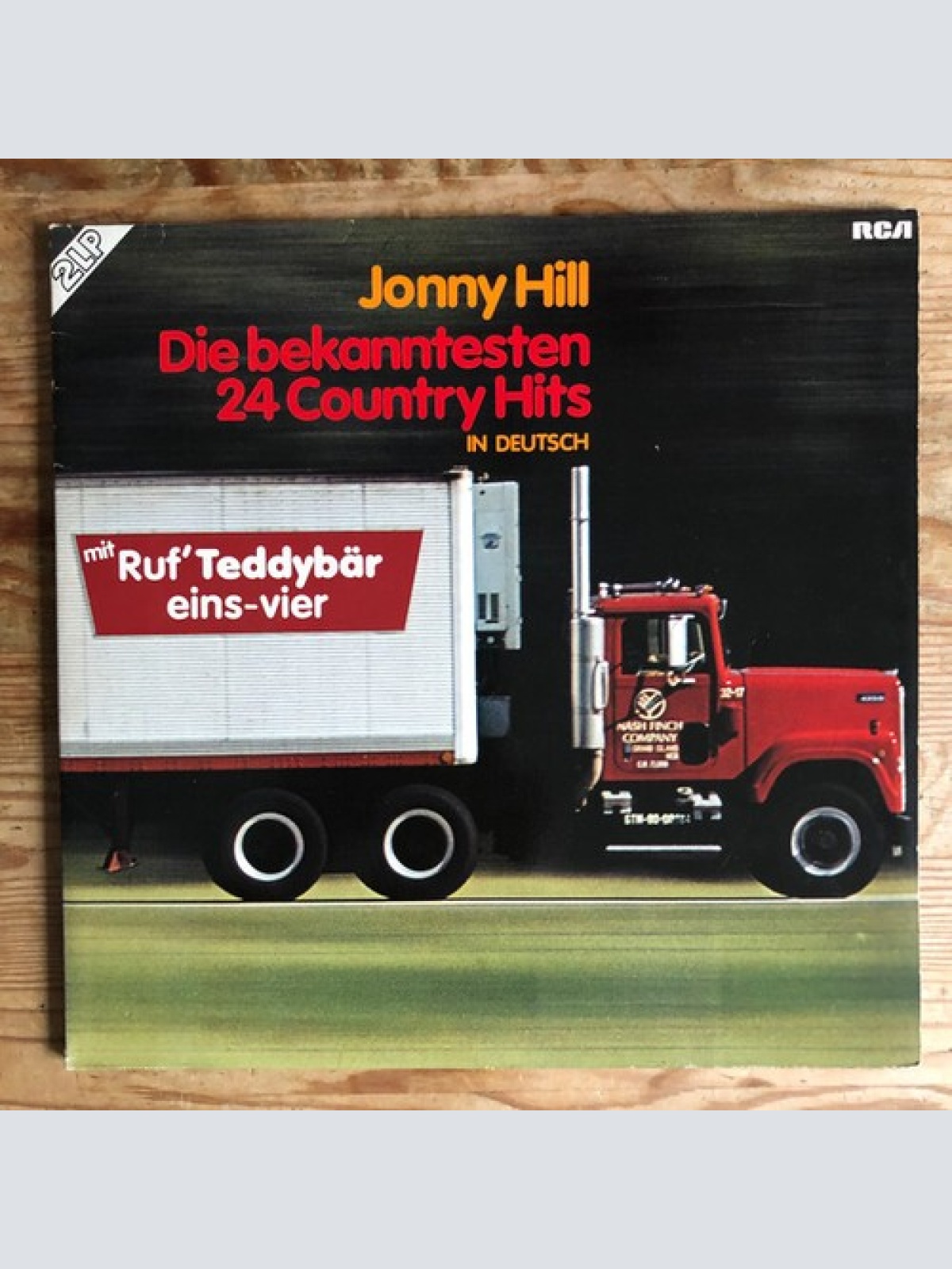 2xLP, Album Jonny Hill - Die Bekanntesten 24 Country Hits In Deutsch