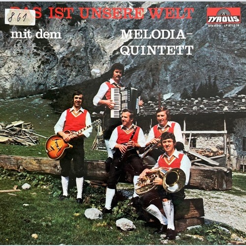 LP, Album Melodia-Quintett* - Das Ist Unsere Welt Mit Dem Melodia-Quintett