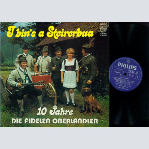 LP--Die Fidelen Oberlandler I bins a Steirerbua