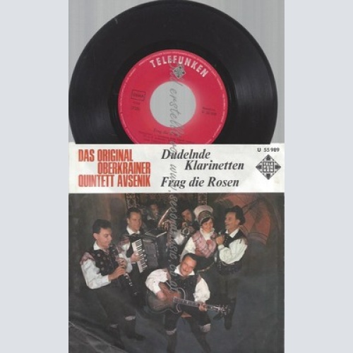 7" DAS ORIGINAL OBERKRAINER QUINTETT AVSENIK--DUDELNDE KLARINETTEN