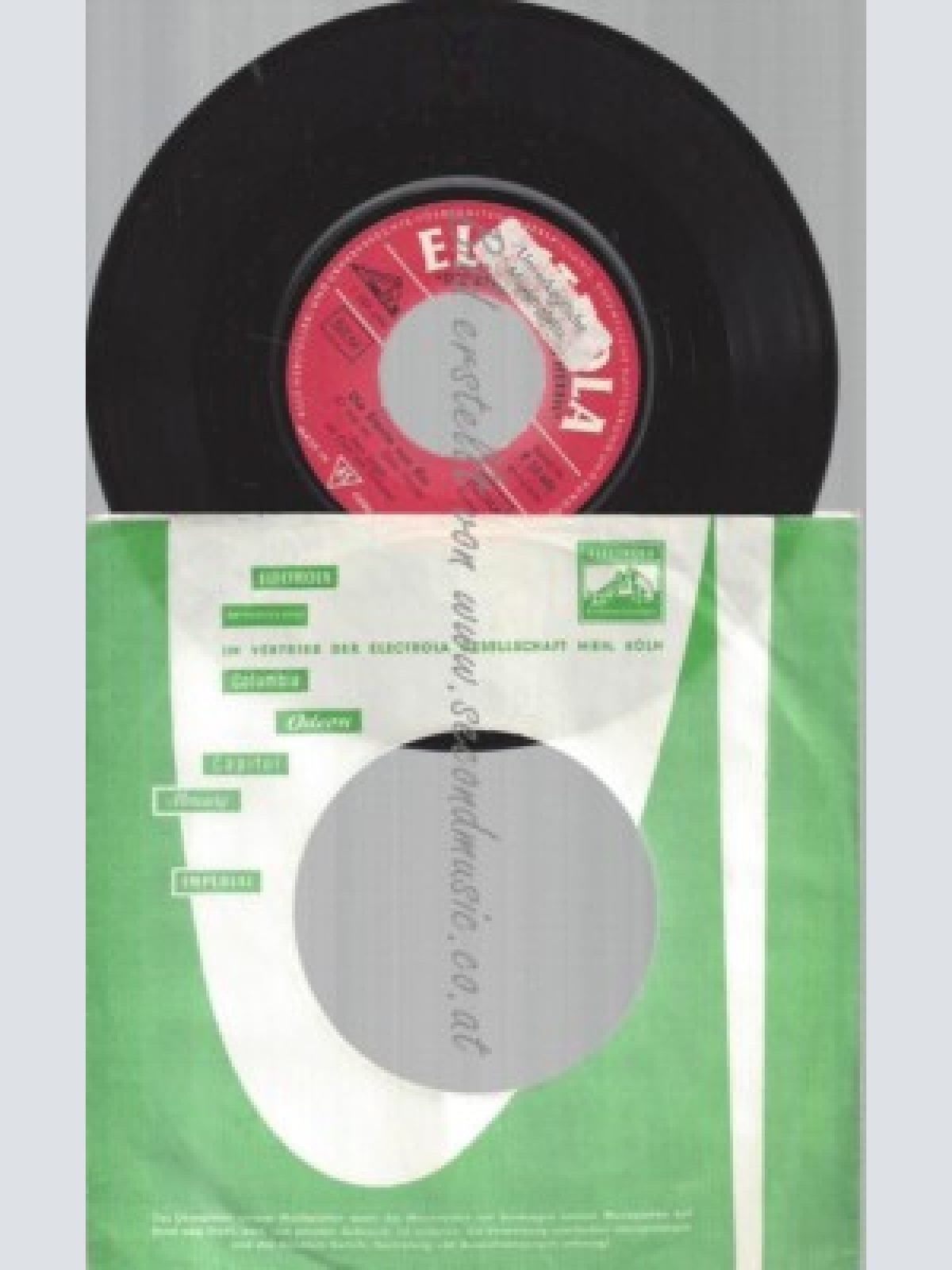 7" FRED JASPER--DIE STERNE VON RIO--UNS TRENNT KEIN LAND--MUSITERPLATTE