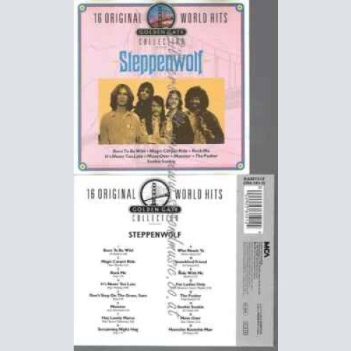 CD--STEPPENWOLF-- ORIGINAL WORLD HITS-GOLDEN GATE COLLECTION