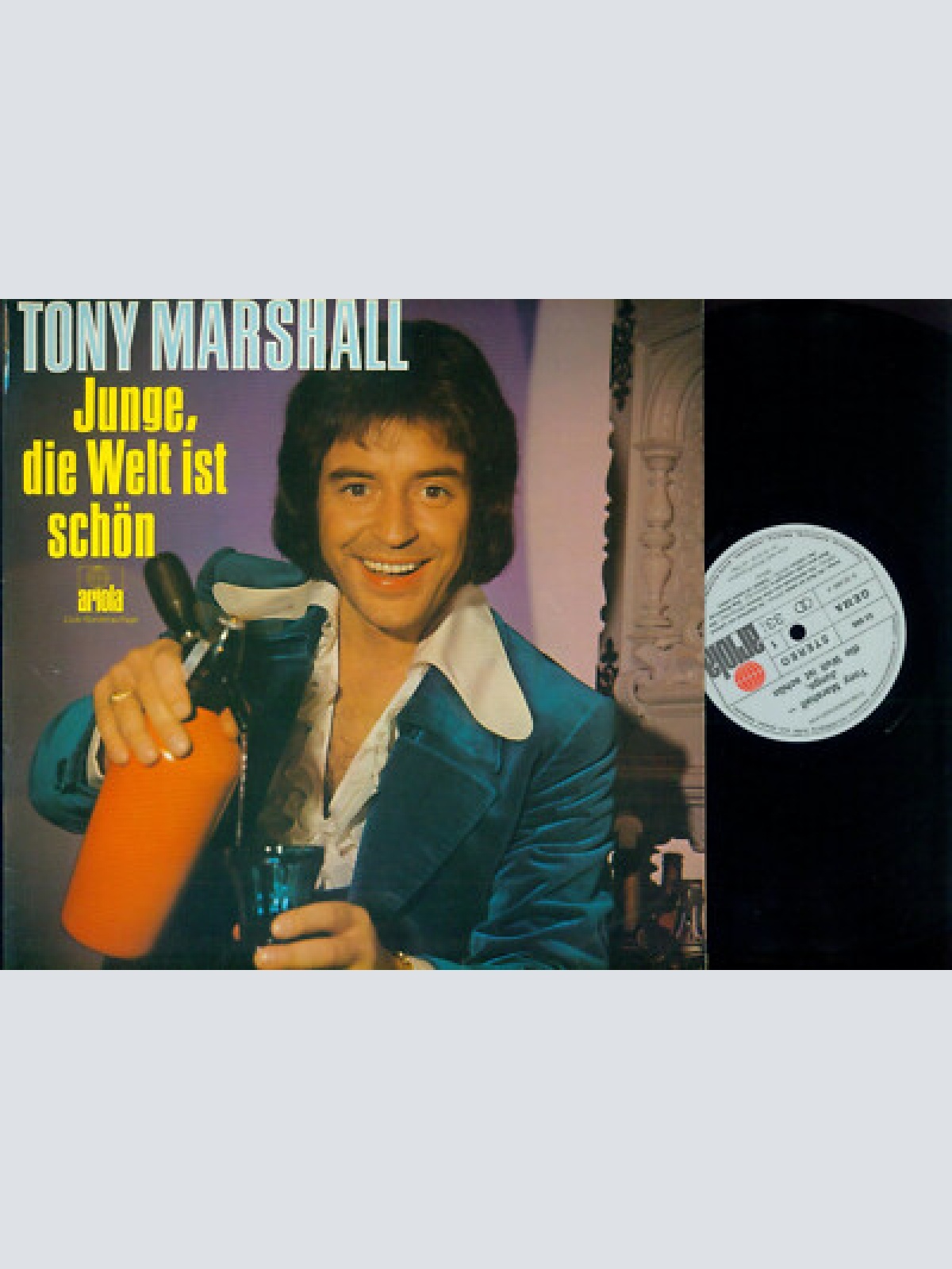 LP-- Tony Marshall  Junge, Die Welt Ist Schön