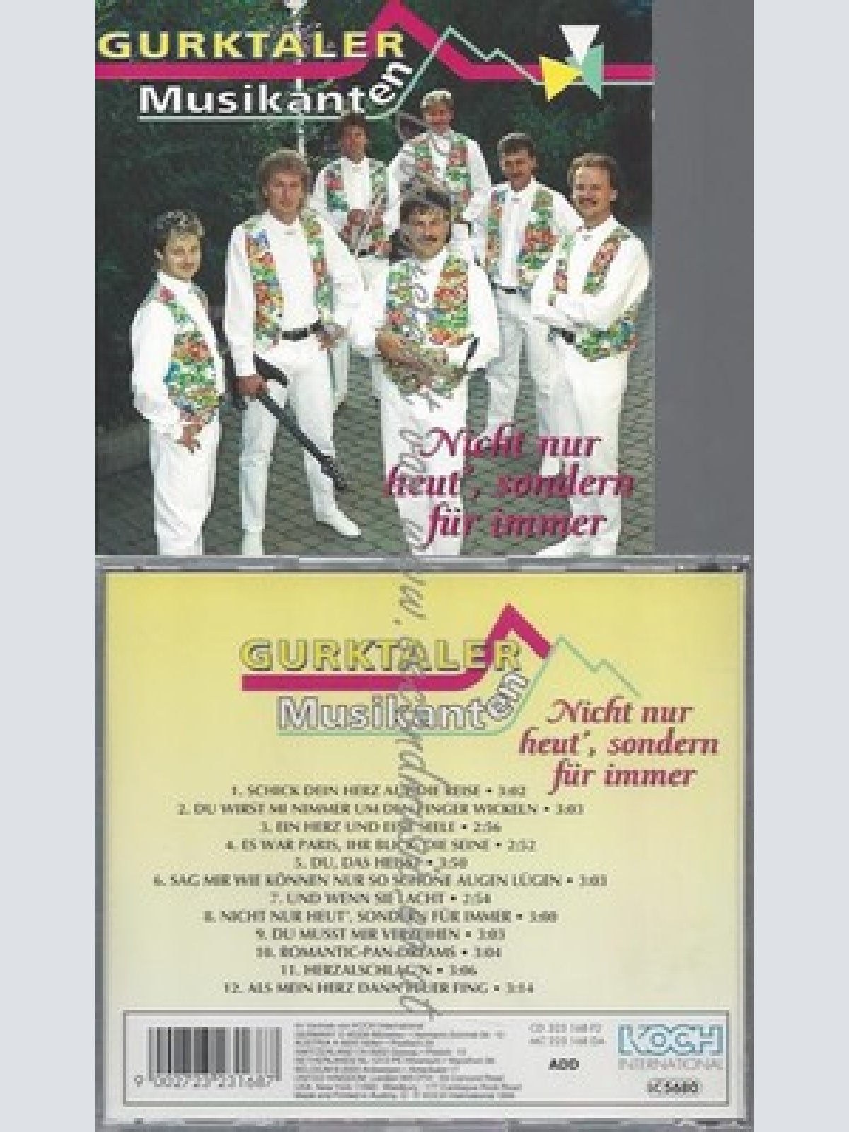 CD--GURKTALER MUSIKANTEN--NICHT NUR HEUT',SONDERN F.IMME