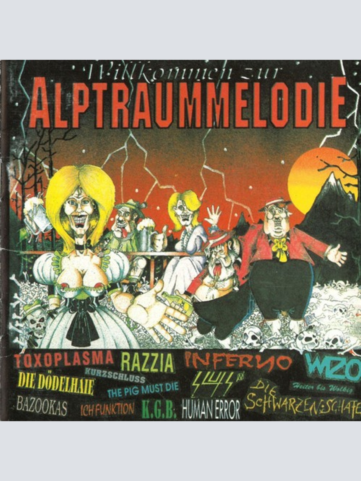 CD, Comp Various - Willkommen Zur Alptraummelodie