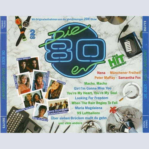 2xCD, Comp Various - Die 80er - Das Hit-Jahrzehnt