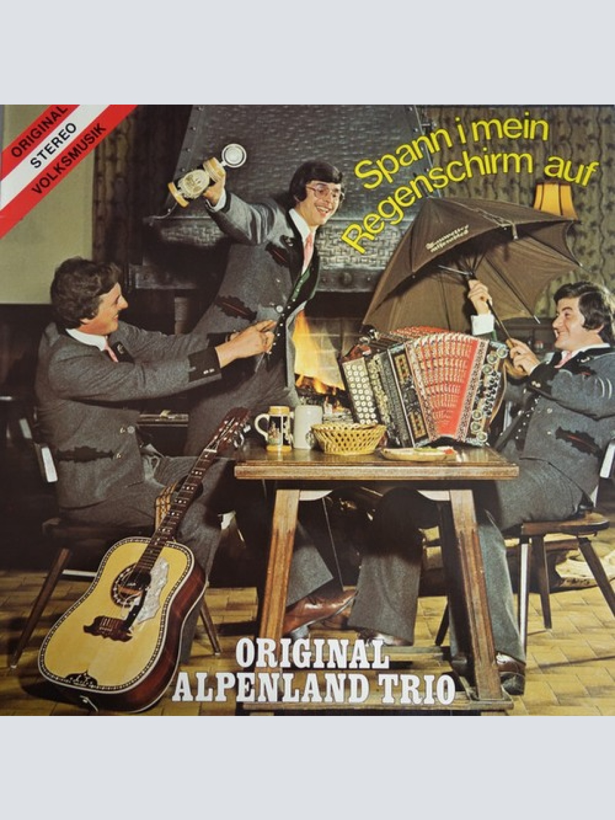 LP, Album Original Alpenland Trio* - Spann I Mein Regenschirm Auf