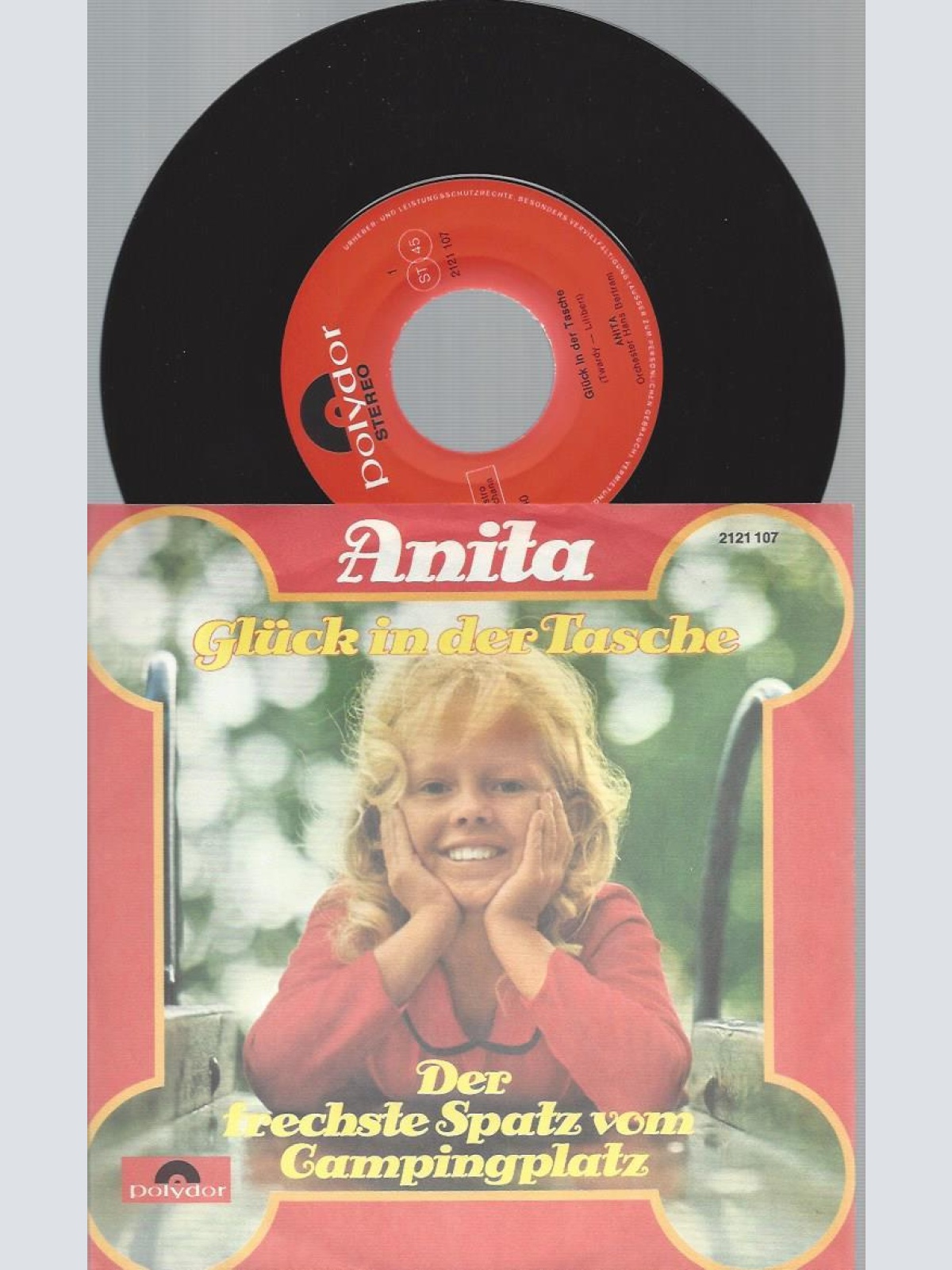 7"  Anita– Glück In Der Tasche //AT