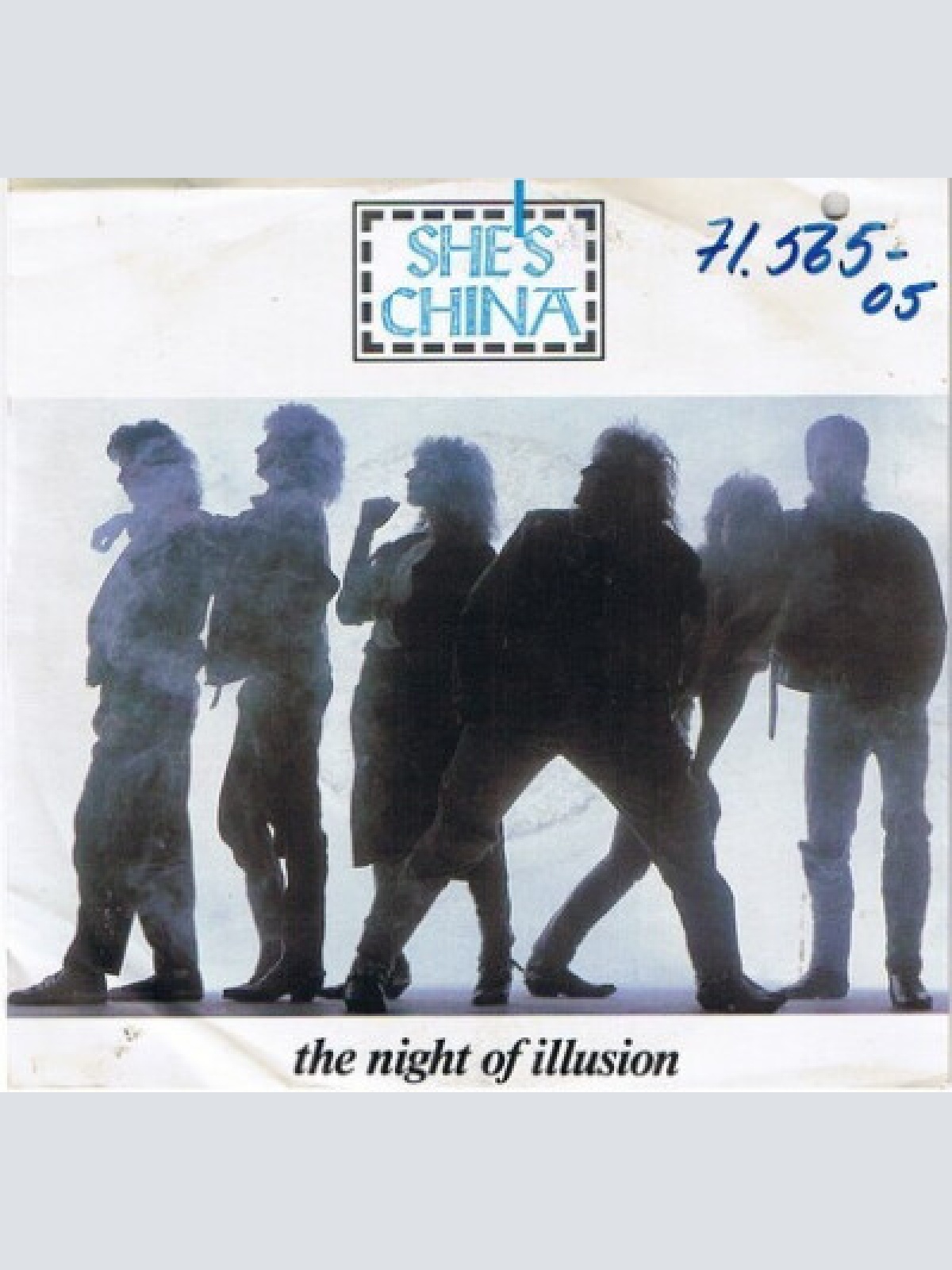 7" She's China - The Night Of Illusion