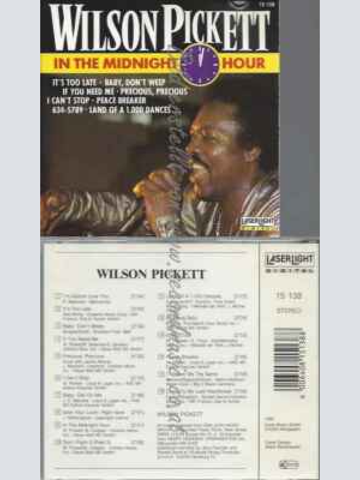 CD--WILSON PICKETT--IN THE MIDNIGHT HOUR