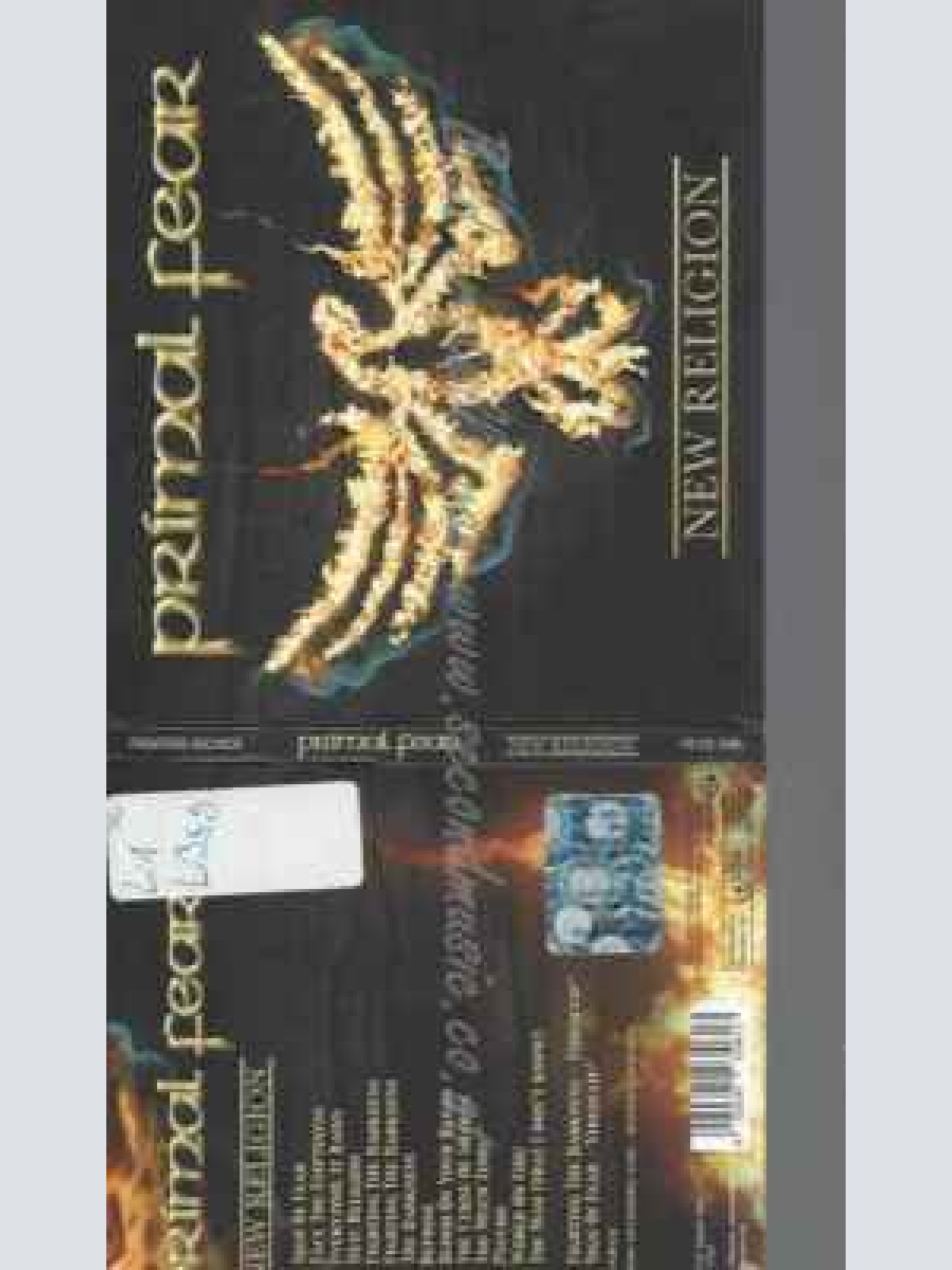 CD--PRIMAL FEAR | --NEW RELIGION