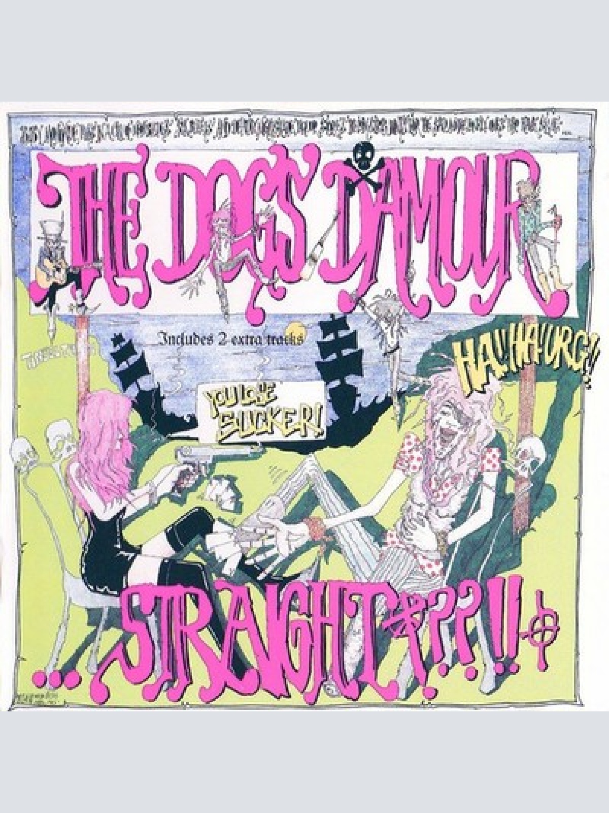 CD, Album The Dogs D'Amour - Straight