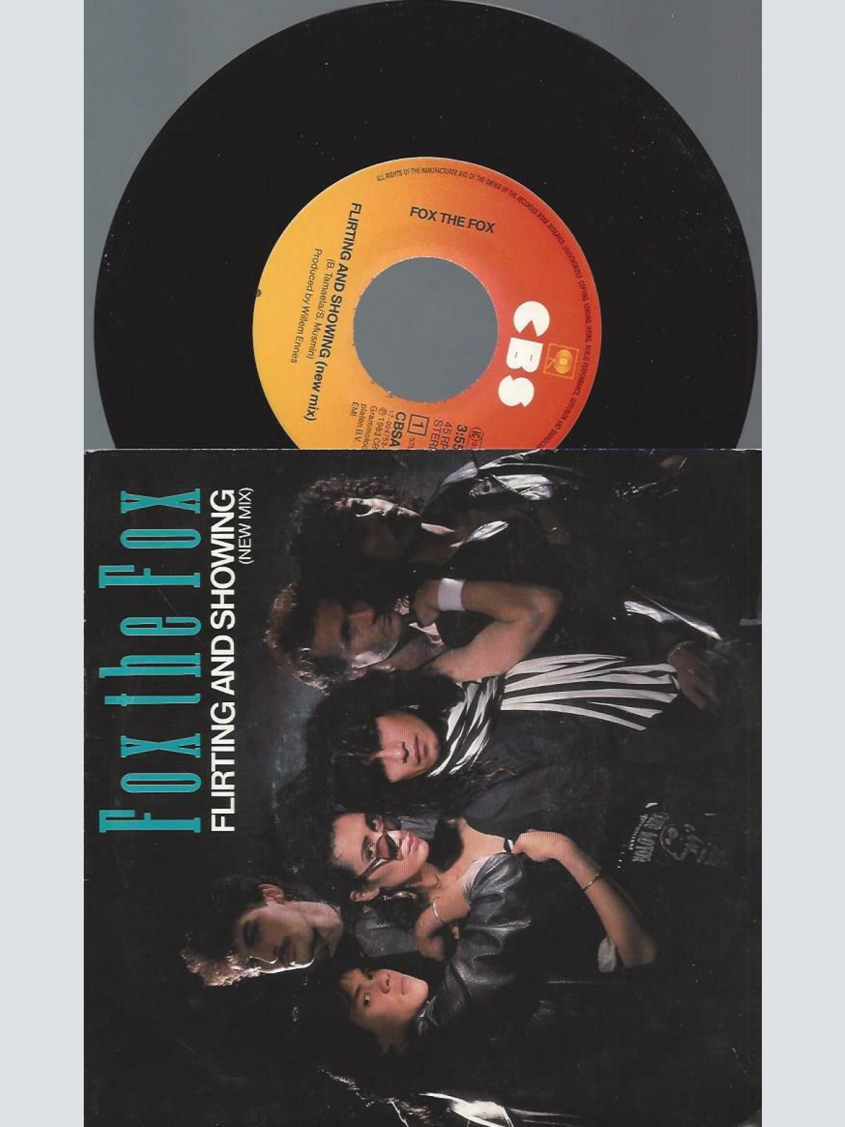 7"    Fox The Fox  Flirting And Showing (New Mix)