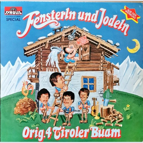 LP, Album Original 4 Tiroler Buam - Fensterln Und Jodeln