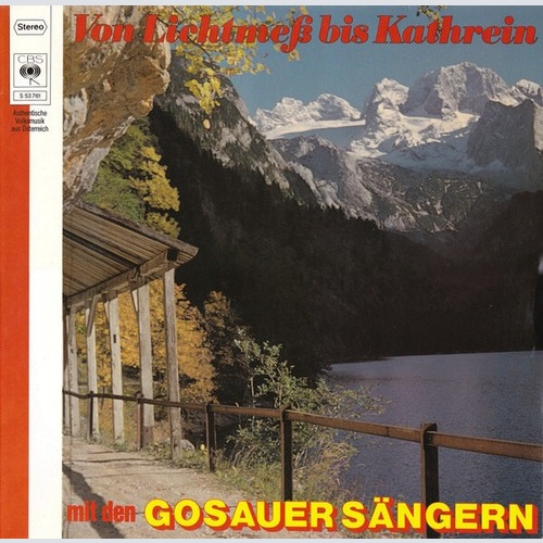 LP, Album Gosauer Sänger - Von Lichtenmeß Bis Kathrein Mit Den Gosauer Sängern