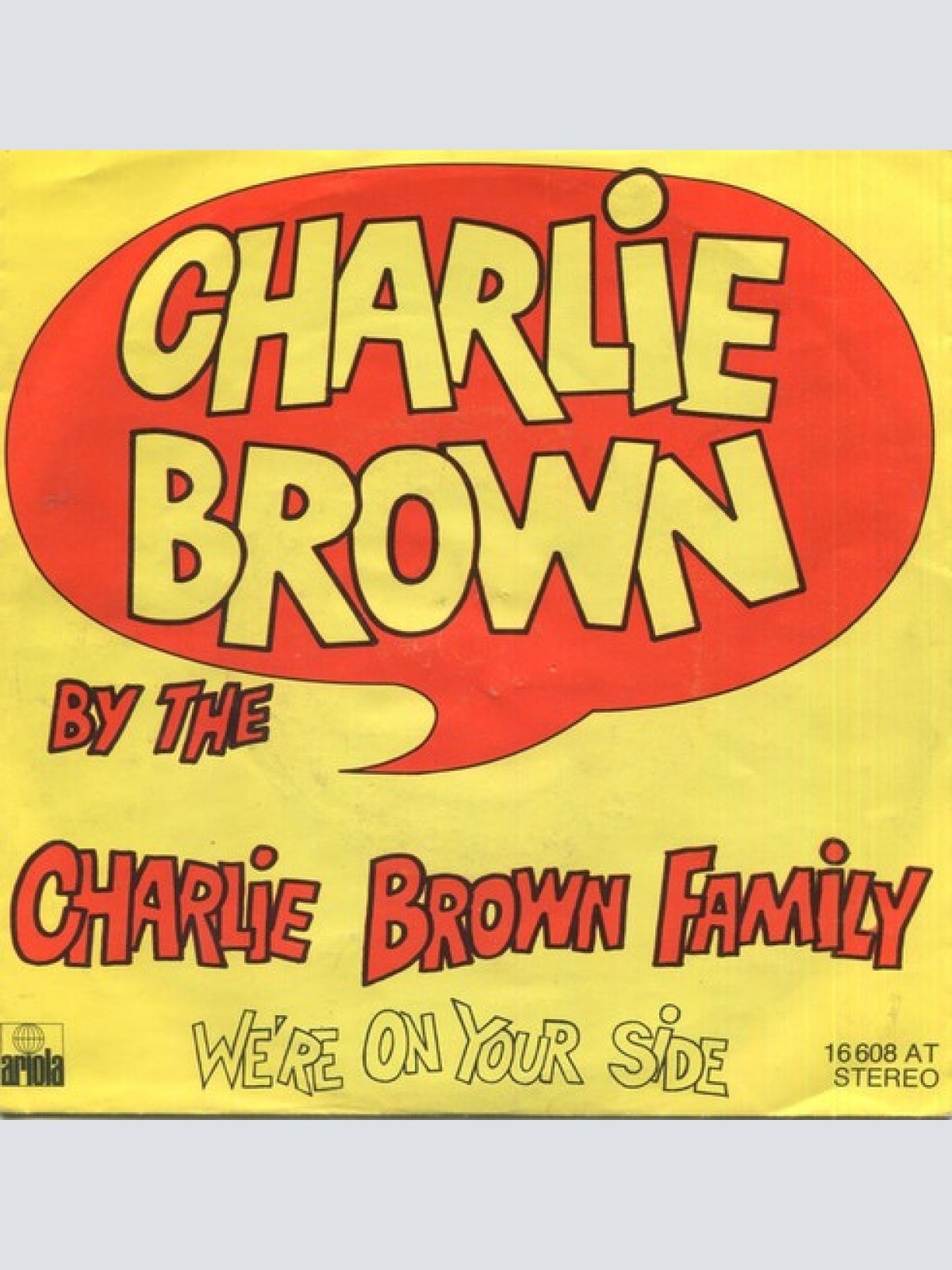 7", Single Charlie Brown Family - Charlie Brown