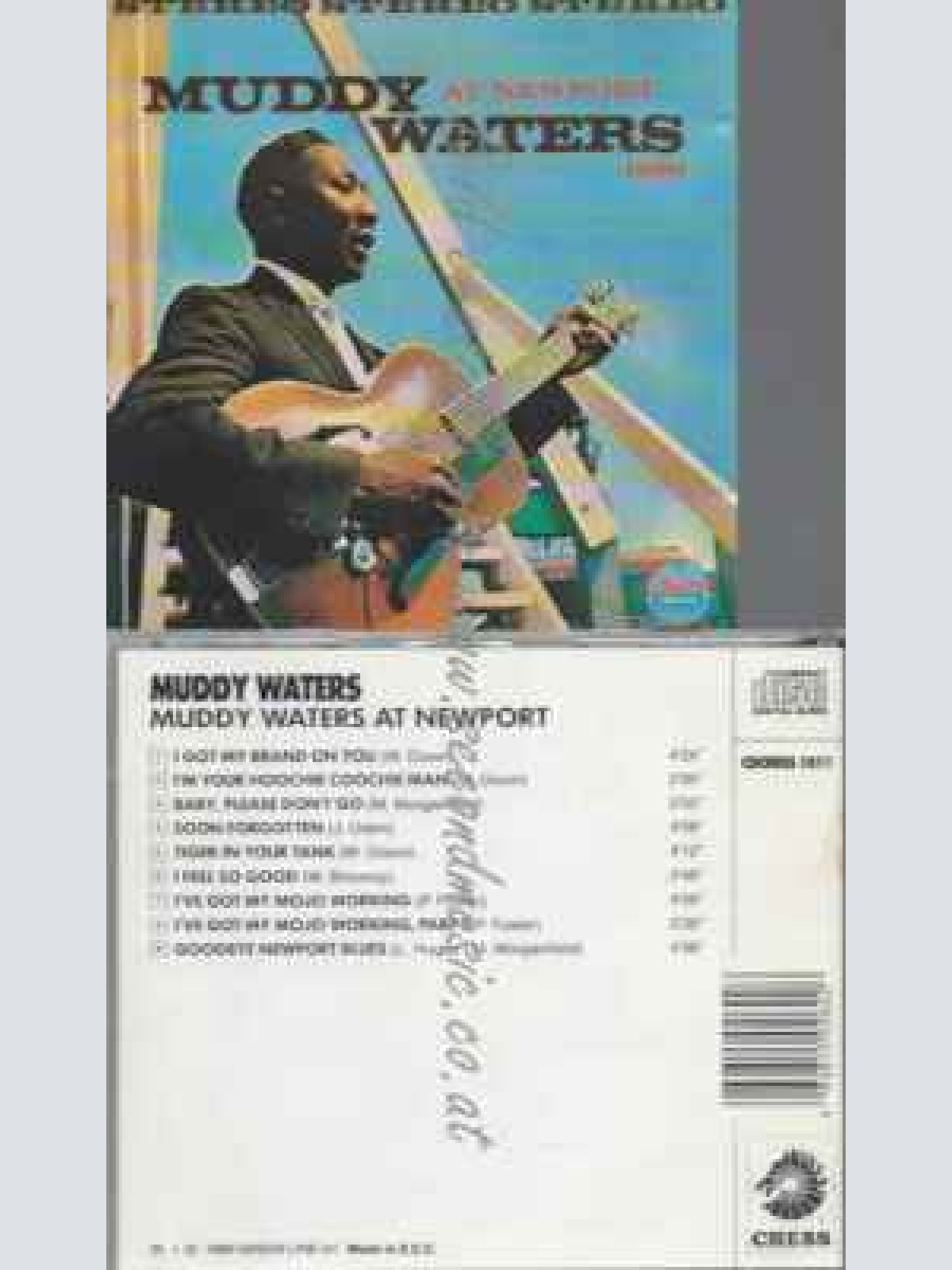 CD--Muddy Waters --AT NEWPORT